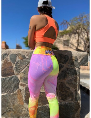 Conjunto top Naranja