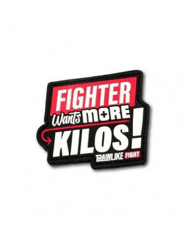 Parche FIGHTER WANTS MORE KILOS