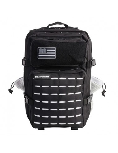 Mochila Táctica V2 45L Negro y Blanco