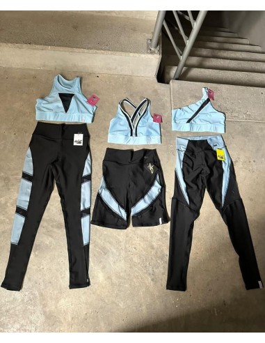 CONJUNTO TRANSPARENCIA AZUL CORTO