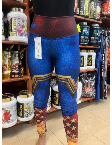 legging wonder woman azul