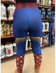 legging wonder woman azul 2